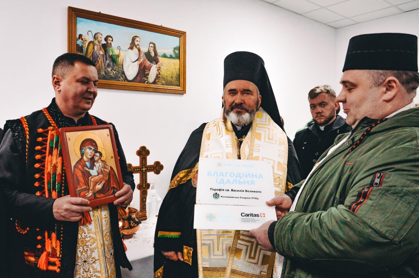 Нова благодійна їдальня для потребуючих відкрилася у Косові при парафіяльному Карітасі