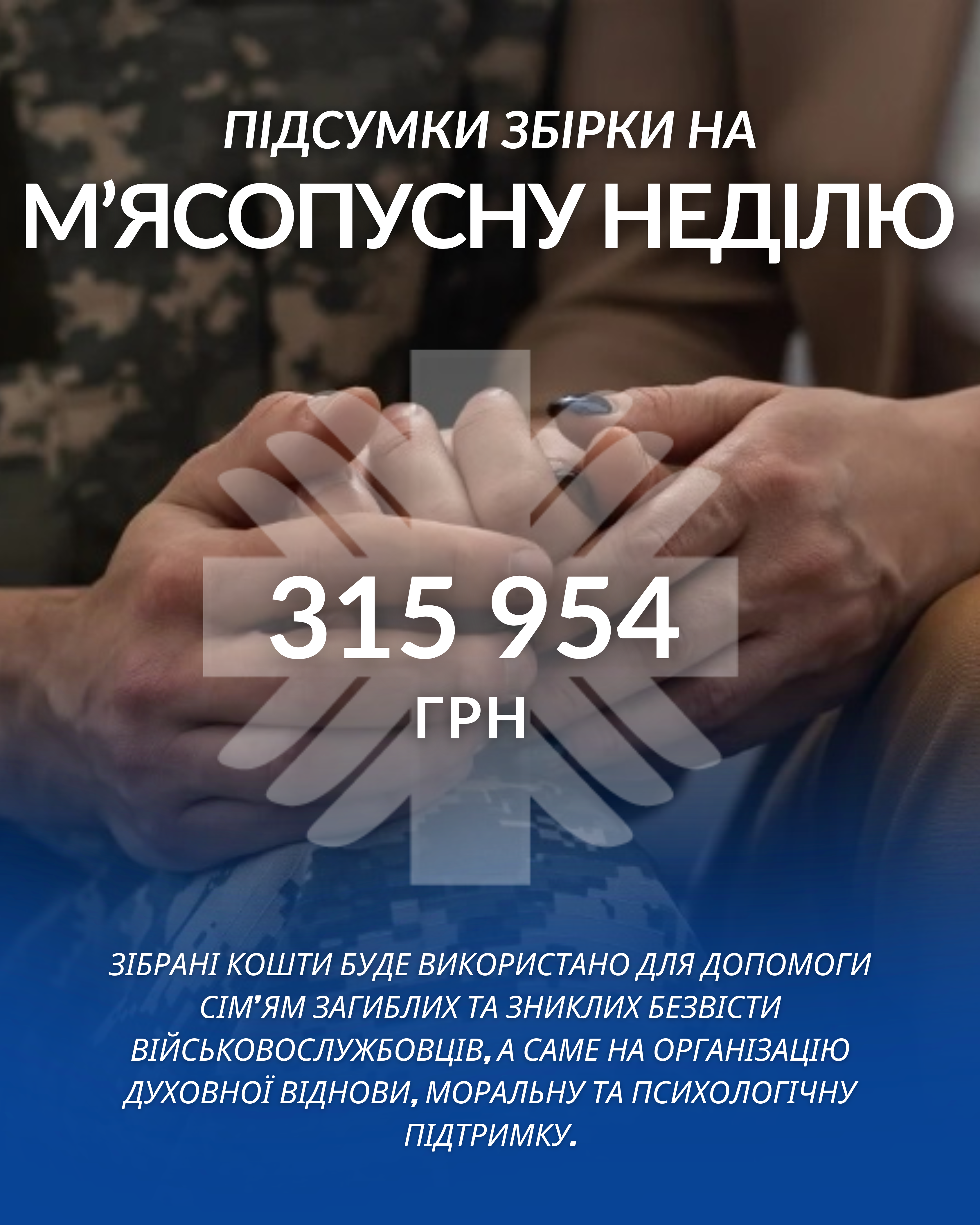 315 954 грн було зібрано на М’ясопусну неділю по парафіях Коломийської єпархії УГКЦ